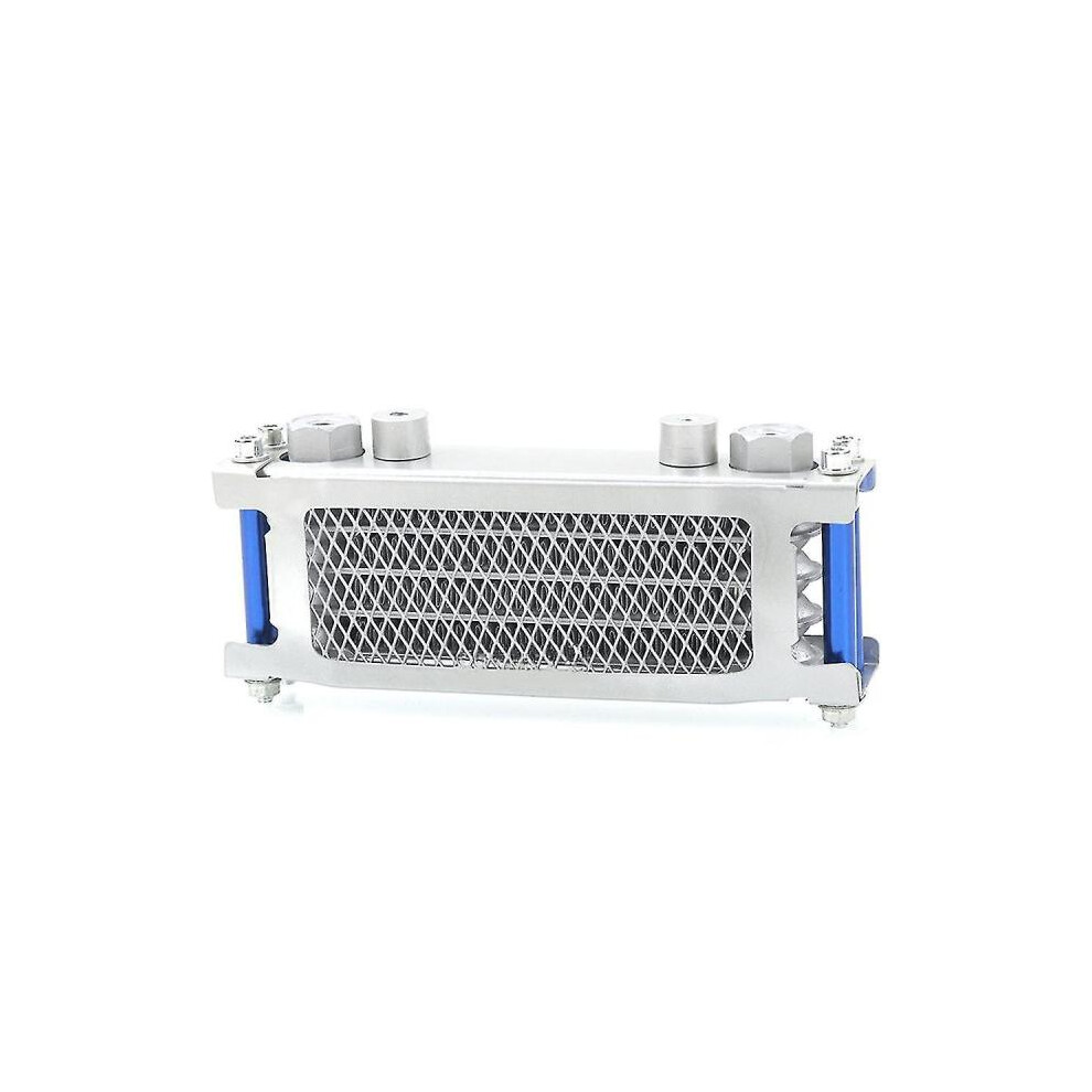 M12 Interface Radiator Aluminium Ing System for 50-160cc Cycle Dirt Pit Bike Silver