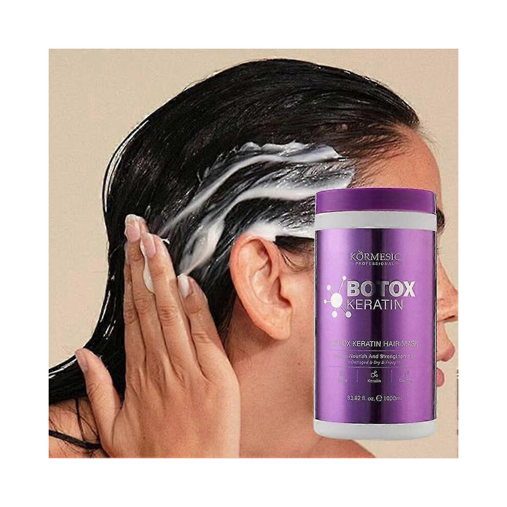 (Hair Care Milk) Brazilian Keratins Hair Mask Softening Hydrating Hair Masque Hair Care Product