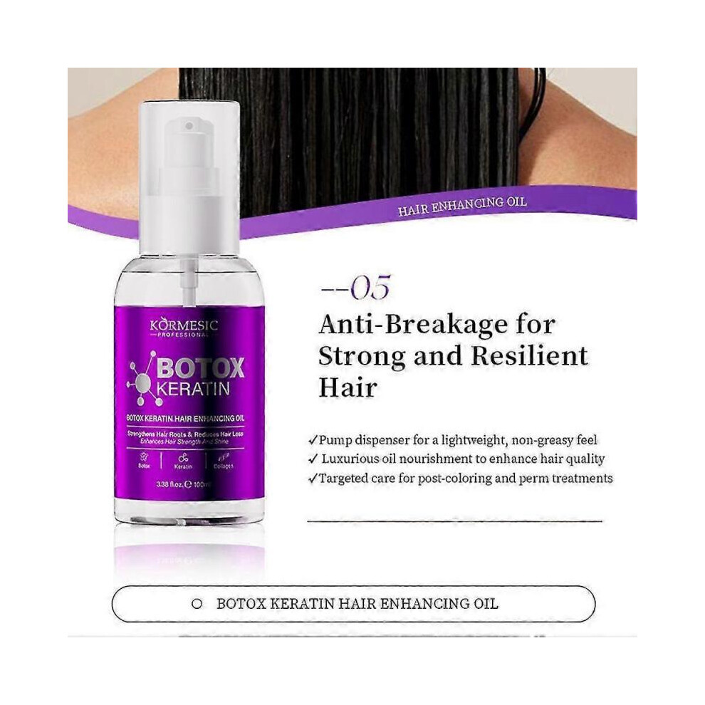 (Hair Mask) Brazilian Keratins Hair Mask Softening Hydrating Hair Masque Hair Care Product