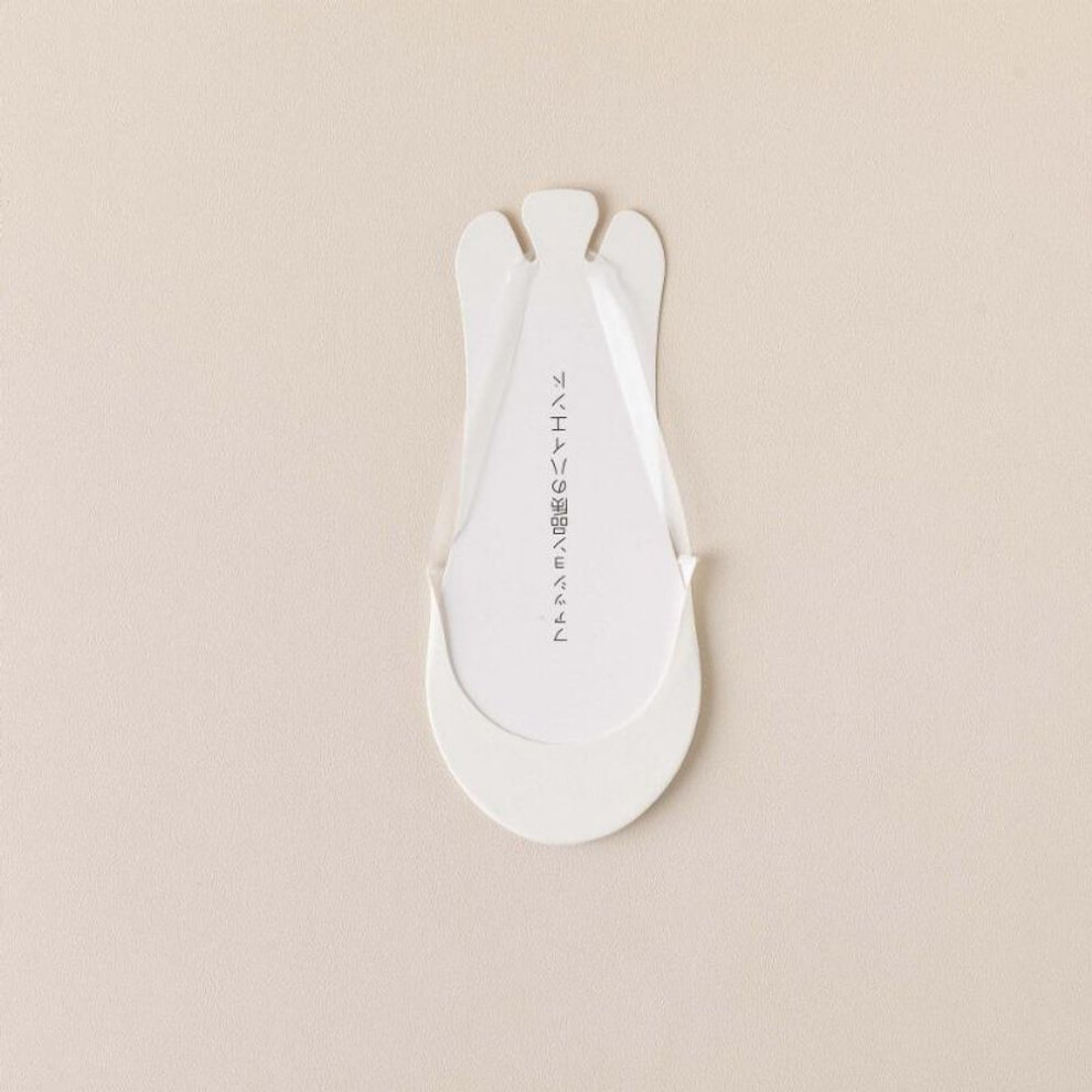 (white, 35-39) Half Palm Cotton Sling Socks For Women High Heeled Sandals Summer Boat Socks Shallow Mouth Non-slip Invisible Socks