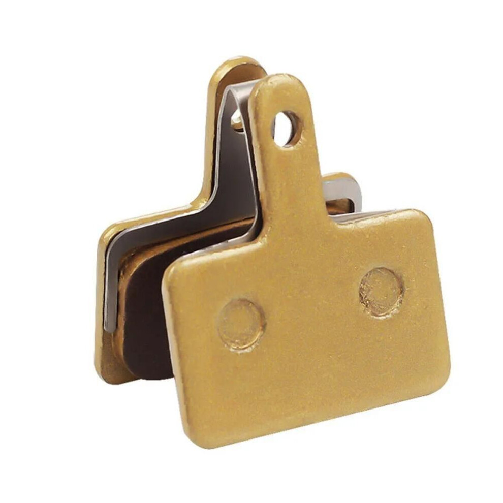 1 Pair Bicycle Disc Brake Pad Copper Base Metal Sintered Disc Brake Pads For -Shimano Deore - B01S B01 Bike Cycling Accessories