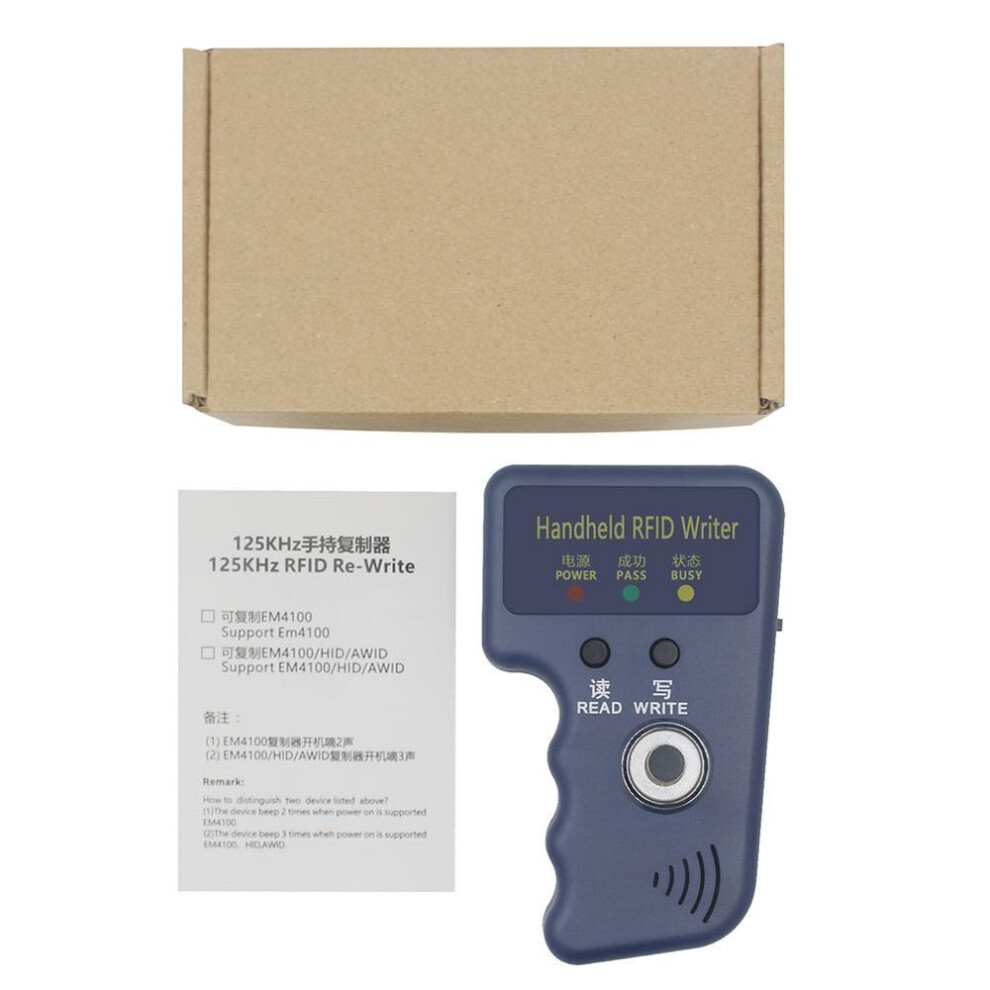 125khz Tm Copier Rfid Duplicator Reader Handheld Keys Tag Card Copier Fit For T5577 Em4305 Cet5200 Tm Chip Cards