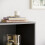 Vida Designs (Black) Cambridge 3 Tier Wide Low Bookcase Storage Shelf 4