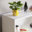 Vida Designs (White) Cambridge 3 Tier Wide Low Bookcase Storage Shelf 3