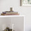 Vida Designs (White) Cambridge 3 Tier Wide Low Bookcase Storage Shelf 4