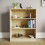 Vida Designs (Oak) Cambridge 3 Tier Wide Low Bookcase Storage Shelf 6