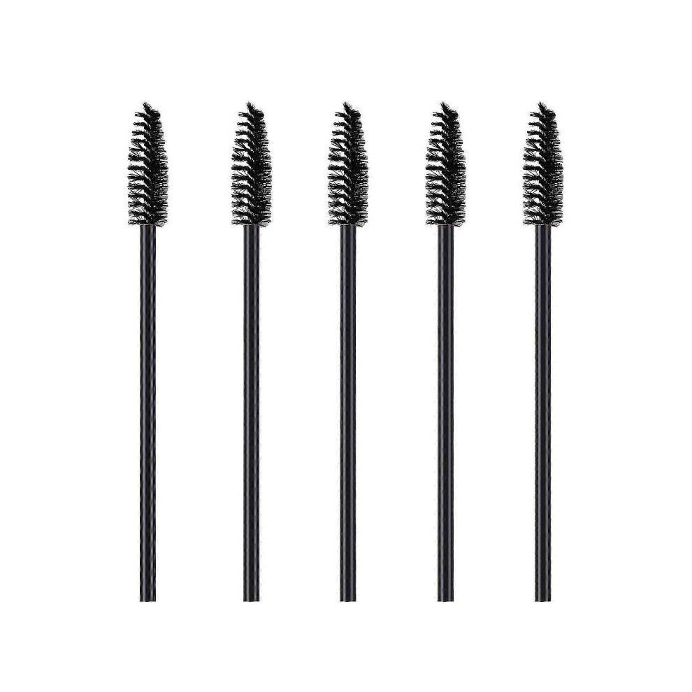 (C) Disposable Eyelash Brush Portable Beauty Tool Makeup Brush 50 Eyelash Brushes