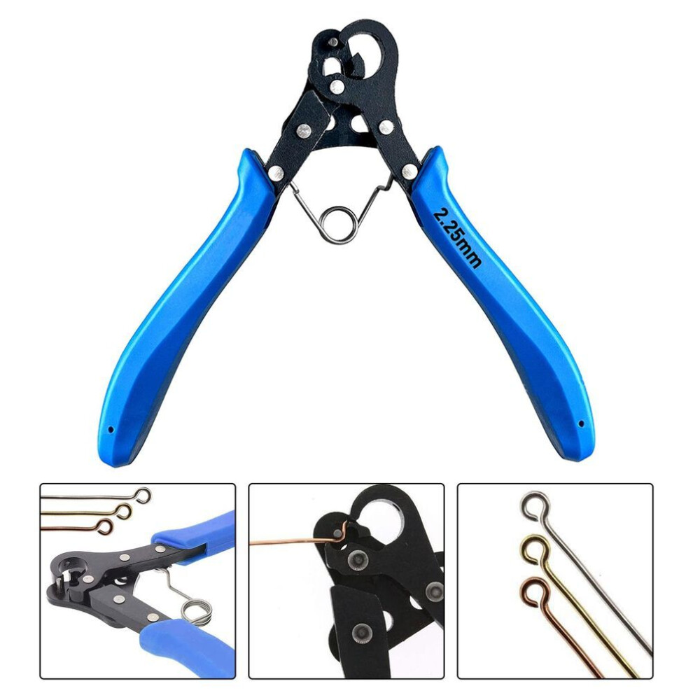 (2.25mm) Rings Plier Hobby Portable With Nonslip Handle Wire Bending Durable Jewelry Making Tool Wire Rolling Pliers Wire Wrapping Tool
