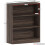 Vida Designs (Walnut) Cambridge 3 Tier Wide Low Bookcase Storage Shelf 7