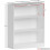 Vida Designs (White) Cambridge 3 Tier Wide Low Bookcase Storage Shelf 7