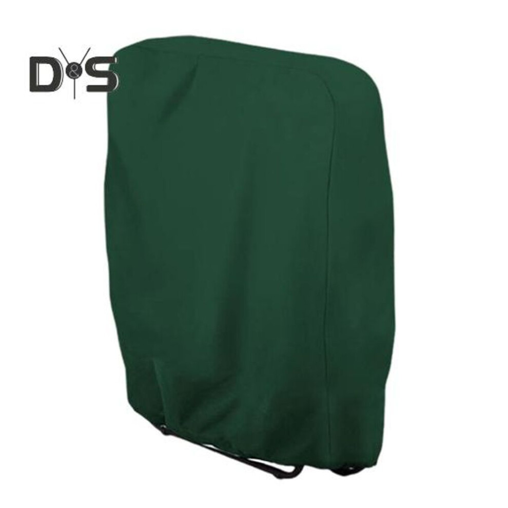 (green, 110 cm) Folding Chair Cover Loungers Case Dustproof Sleeve Windproof Waterproof Anti-uv Anti-tear Outdoor Furniture Protector Uv Protection For Outdoor Sofa