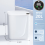 20L Smart Sensor Trash Can With Display Type-C Recharging Automatic Wastebin 7