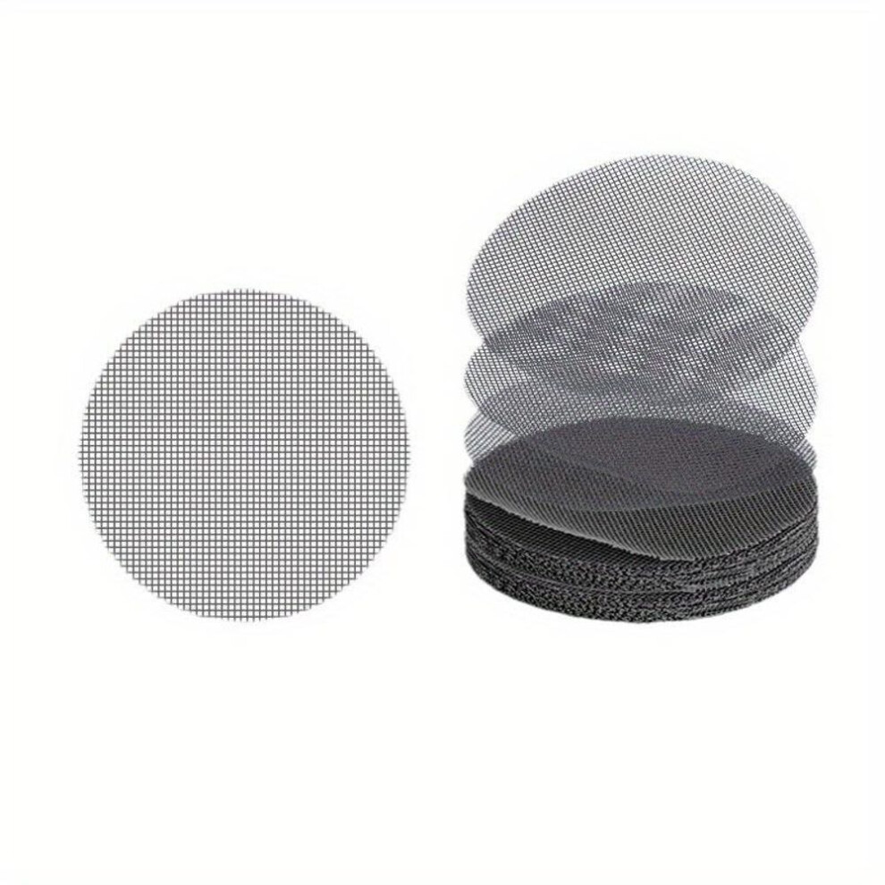Round Mesh Plant Support Screens 50pcs- Soil Retention & Drainage Protection For Garden And Lawn Care