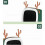 Household heaters, small desktop heaters, silent heaters (green (lighted version) 3
