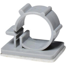 Hand tools: Adjustable self-adhesive plastic cable ties - 5 pieces, wall bracket for 16-18 mm water pipe