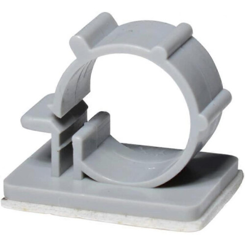 Hand tools: Adjustable self-adhesive plastic cable ties - 5 pieces, wall bracket for 16-18 mm water pipe