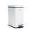 5L BATHROOM SLIM KITCHEN PEDAL RECTANGULAR BIN WASTE WITH SOFT CLOSING LID WHITE 1