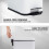 5L BATHROOM SLIM KITCHEN PEDAL RECTANGULAR BIN WASTE WITH SOFT CLOSING LID WHITE 7