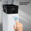 5L BATHROOM SLIM KITCHEN PEDAL RECTANGULAR BIN WASTE WITH SOFT CLOSING LID WHITE 9