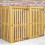 Wheelie 166 x 79 cm Dip Treated Double Bin Store 1