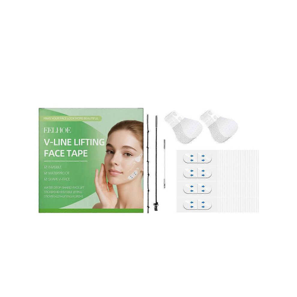 EELHOE Invisible Facial Care Patch Set Firming Facial Skin Daily Shaping Small Face V-Face Artifact Patch