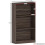 Home Discount (Walnut) Cambridge 3 Tier Bookcase Wide Shelf Book Storage 7