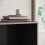 Vida Designs (Black) Cambridge 4 Tier Bookcase Shelf Office Storage 6