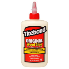 Titebond Original Wood Glue 237mL | Professional Strength Adhesive for Woodworking | Interior Use | Ideal for Furniture Repair & DIY Projects