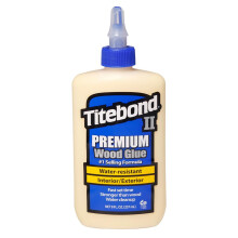 Titebond II Premium Wood Glue 237mL | Water-Resistant Adhesive for Interior & Exterior Use | Strong Bond for Woodworking | Carpentry & DIY Projects