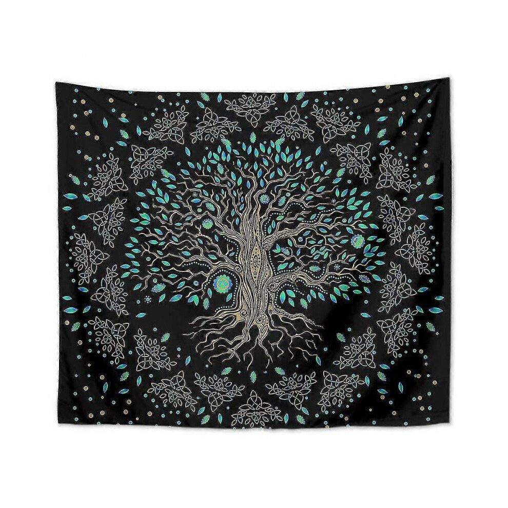 (G) Altar Cloth Zodiac Witchcraft Alter Tarot Spread Top Cloth Wiccan Square Spiritual Sacred Cloth 51 X 59 Inches Gold/Silver