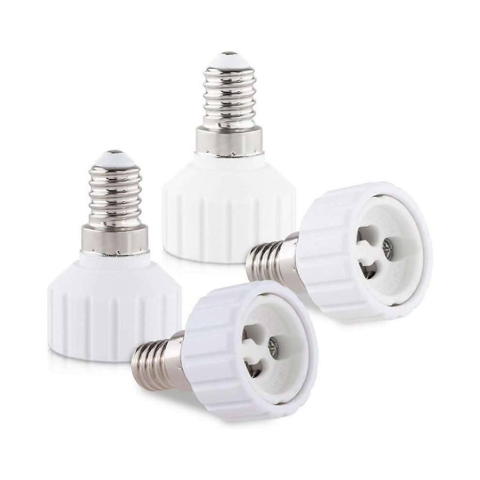 4X Plug Adapter - E14 To Gu10 Converter For Led Halogen Bulbs 5004229864165