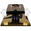 ROCKET Complete Skateboard - Twisted Foil Gold  7.5 "x31" Skateboard 2