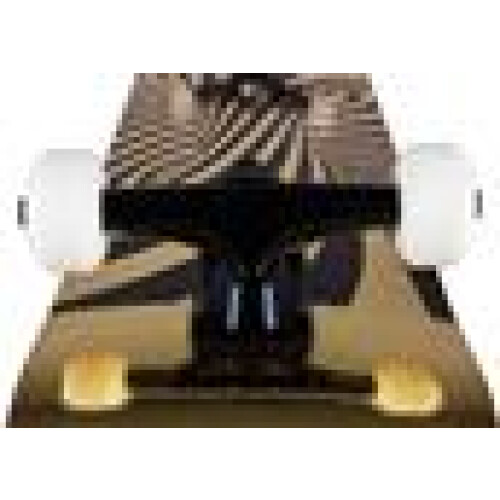 ROCKET Complete Skateboard - Twisted Foil Gold  7.5 "x31" Skateboard 1