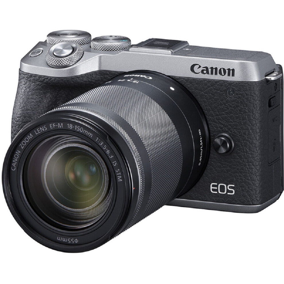 Canon EOS M6 Mark II KIT EF-M 18-150 Lens - Silver