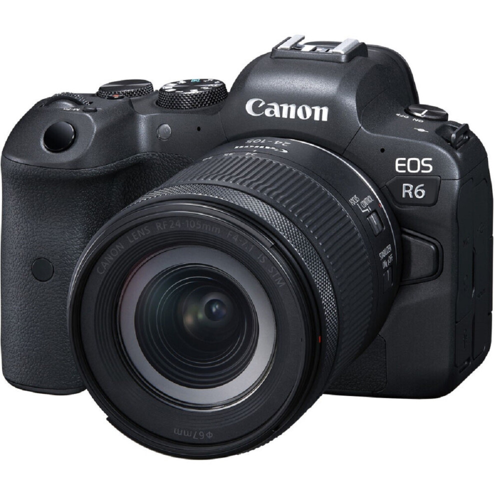 Canon EOS R6 Mirrorless Digital Camera with 24-105mm F/4-7.1 IS STM Lens