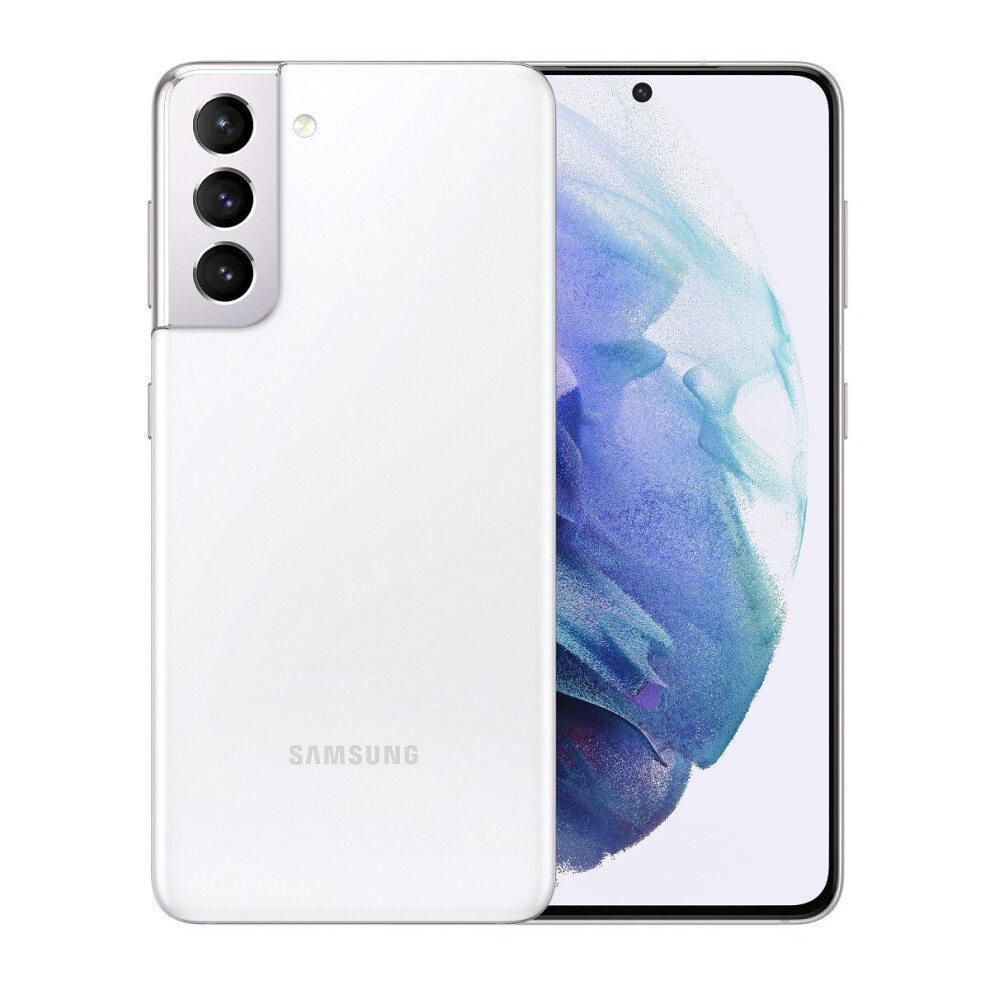 Galaxy S21 5G G991b-Ds 8 Gb / 128 Gb Dual-Sim - Phantom Weiß Samsung 8806090886775