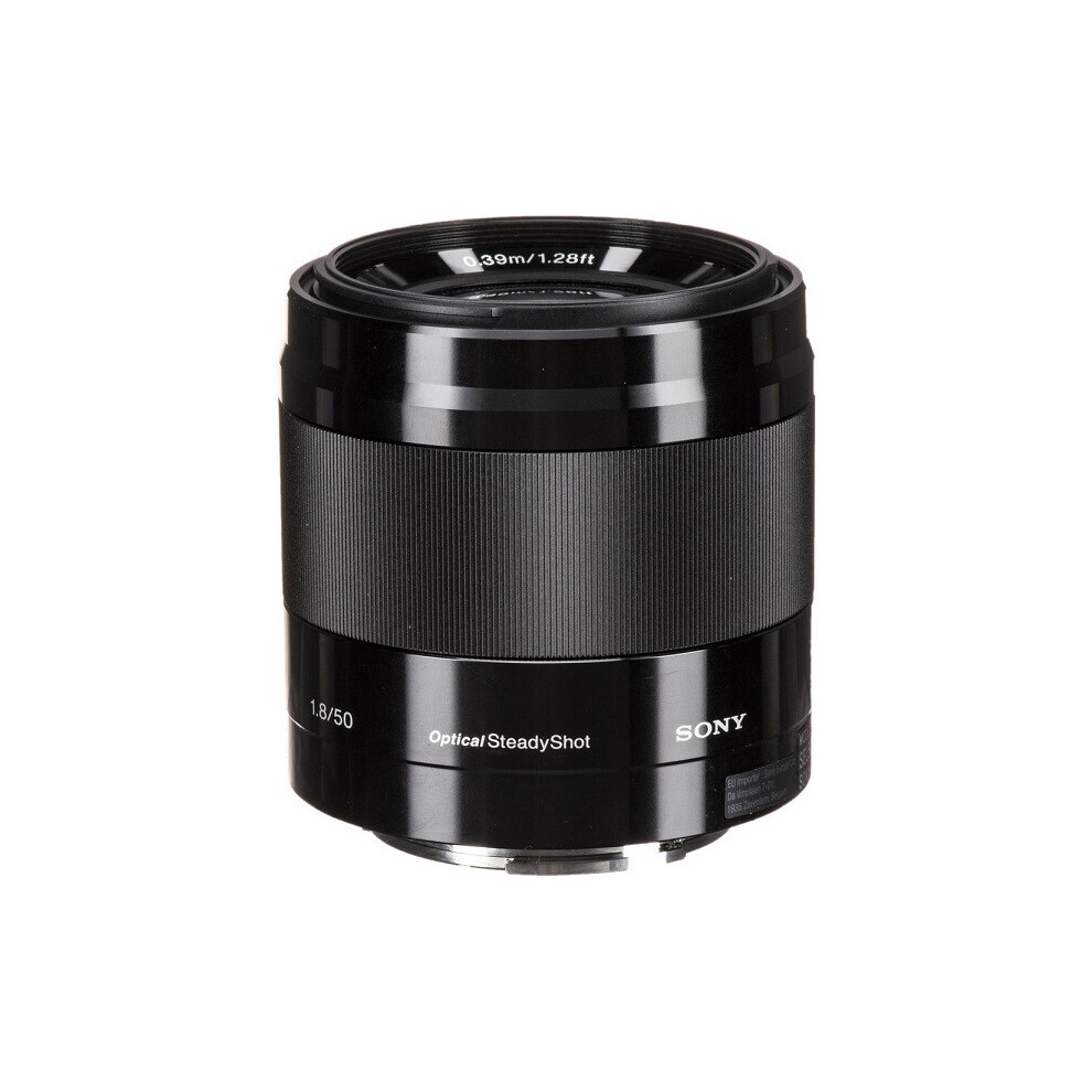 Sony E 50mm f/1.8 OSS Lens for E Mount NEX Cameras (Black)