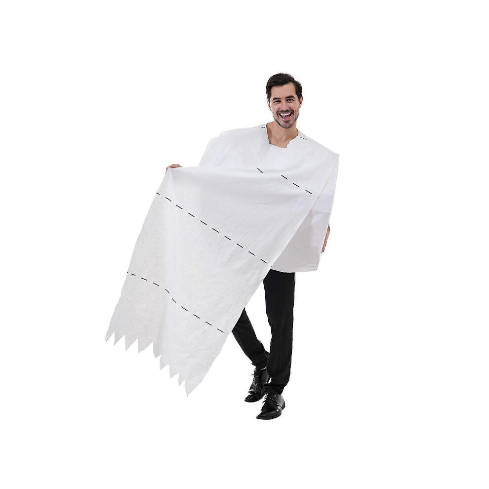 Spoof toilet paper roll topclothing