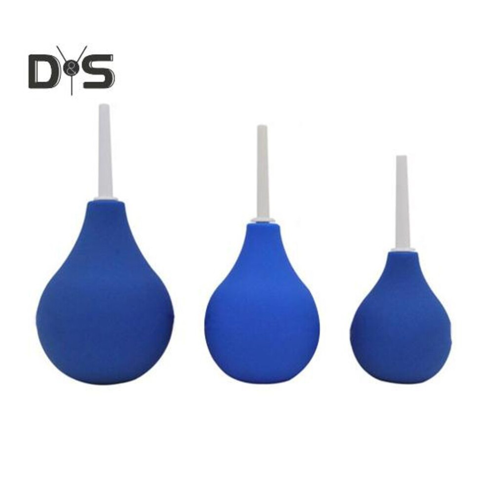 (as the picture, Sets) 1/3Pcs Anal Douche Kit Compact Ergonomic Design Reusable Bulb with 3 Nozzles for Colon Cleansing Constipation Relief Men Women Cleaner
