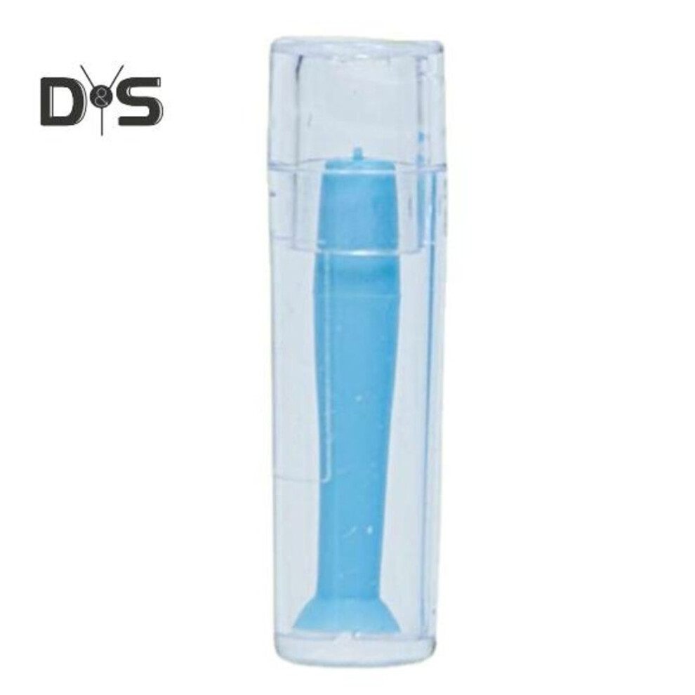 (as the picture, 1pc) 1/6/12pcs Contact Lens Plunger Sufficient Quantity Easy Contact Lens Removal Tool With Strong Suction Power Clear Blue Silicone Lens Remover For Safe