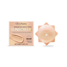 (2pcs) Sunscreen SPF 50 - Premium Sun Perfect Tinted Sunscreen SPF 50 - Broad Spectrum Sunscreen - Strong UVA/UVB Pretection - Lightweight & Waterproof & Por