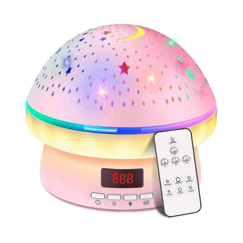 Toys for 3-8 Year Old Girls,timer Rotation Star Night Light Projector Kids Twinkle Lights, 2-9 Year Olds Girl Gifts Kawaii Birthday Easter Gifts for K