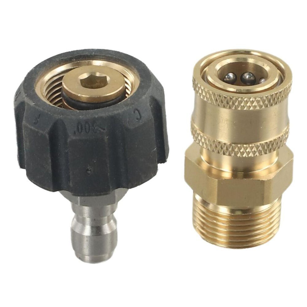 (3#) High Quality Pressure Washer Adapter Set 15mm Accessory