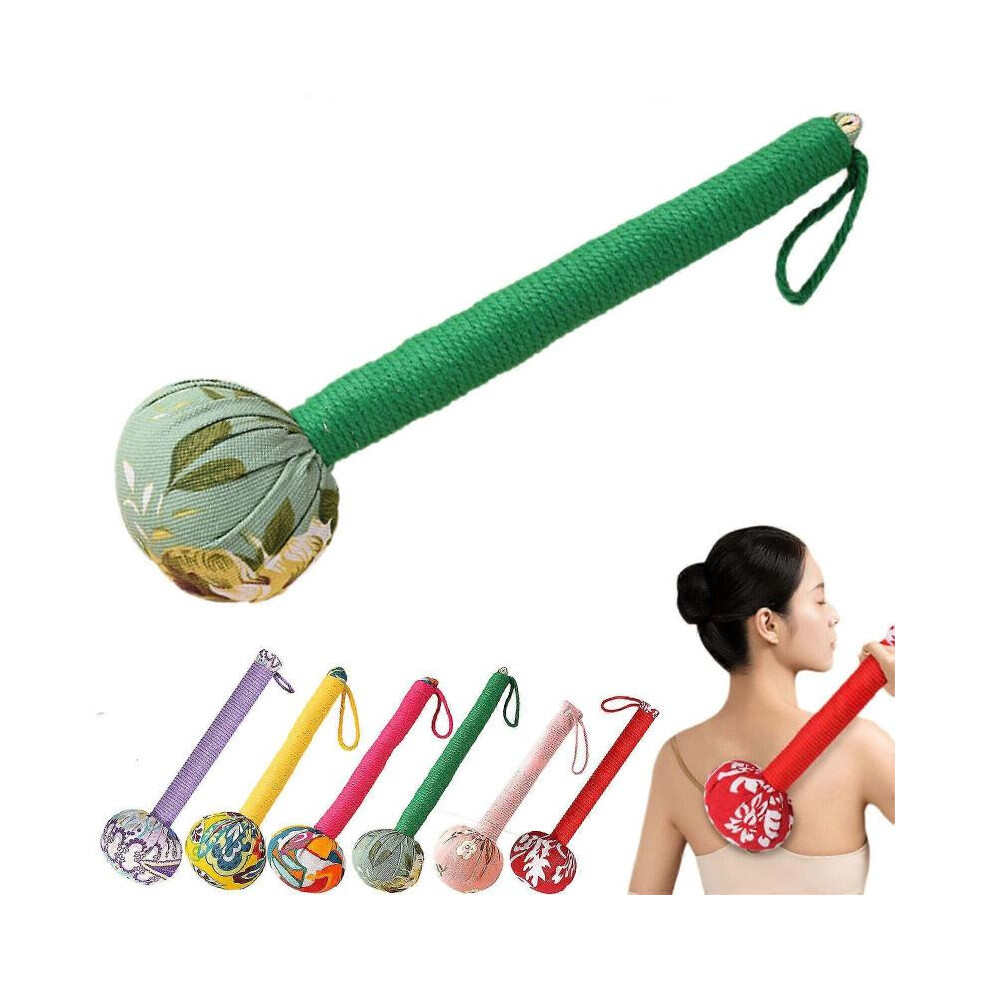 Green (26Cm, ) Manual Body Lymphatic Massage Hammer, Wormwood Massage Hammer, Lymphatic Hammer-Yvan