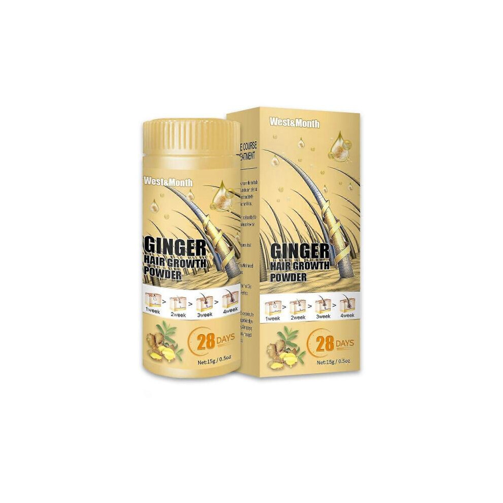 Ginger hair dense hair powder nourishing hair root hair thick growth hair care hair powder