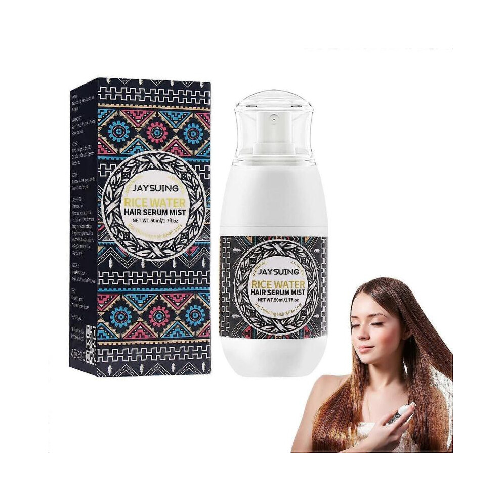 Rice Water Hair Serum Mist for Hair Growth, Fermented Rice Water 50ml