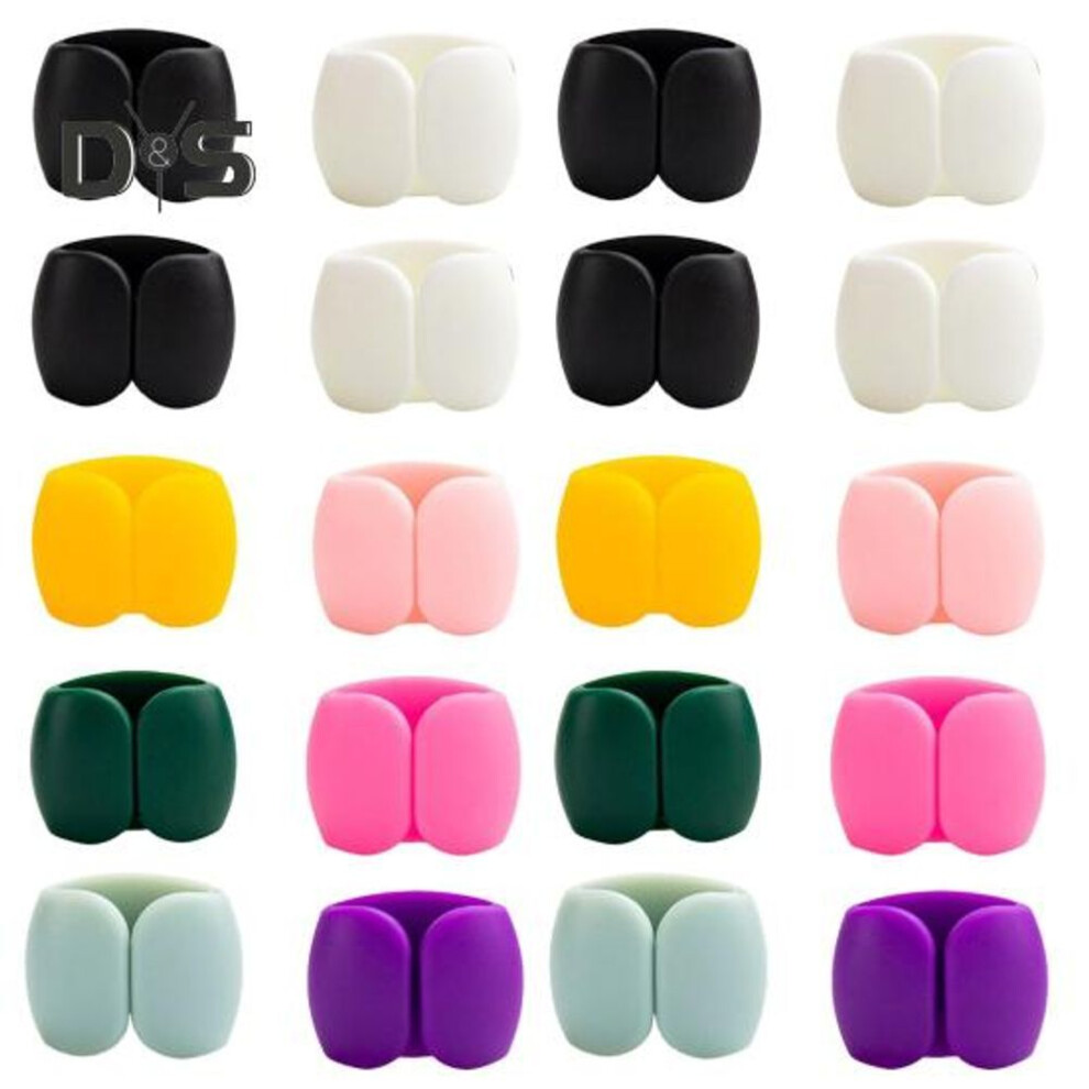 (as the picture, 20PCS) 10/20Pcs Cable Organizer Clip Earphone Charging Date Power Cord Management Storage Buckle Portable Travel Home Desk Wire Holder Keeper