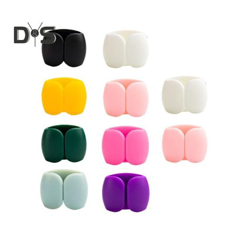 (as the picture, 10pcs) 10/20Pcs Cable Organizer Clip Earphone Charging Date Power Cord Management Storage Buckle Portable Travel Home Desk Wire Holder Keeper