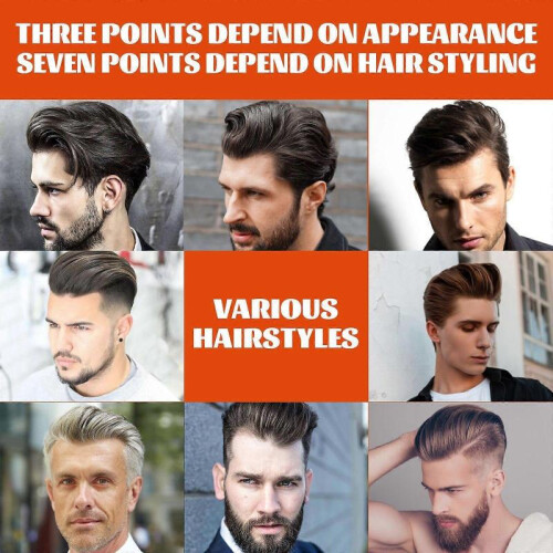 Hair Setting Gel with Dip Comb Men Care Styling Wax Solution 100ml 1