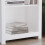 Vida Designs (White & Oak) Arlington 5 Tier Bookcase Shelf Library Storage 4